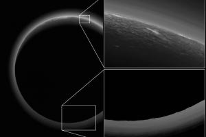 NASA опубликовало новый снимок предполагаемого облака на Плутоне