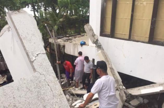 В Таиланде рухнул отель, один человек погиб