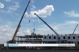 Опубліковано відео з місця будівництва військової бази РФ на кордоні з Україною