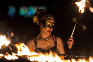 В Киеве прошел фестиваль огня