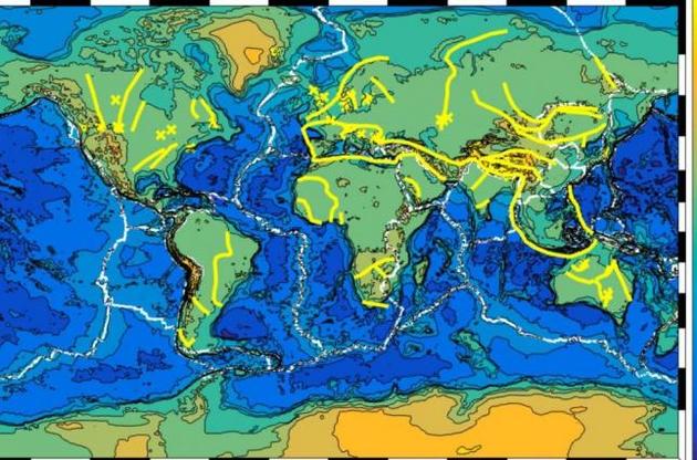 Геологи обнаружили "шрамы" на земной коре