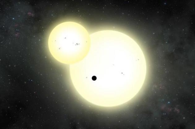 Астрономи знайшли найбільшу екзопланету з двома "сонцями"