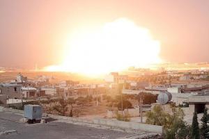 Российская авиация накрыла фосфорными бомбами поселки под Алеппо