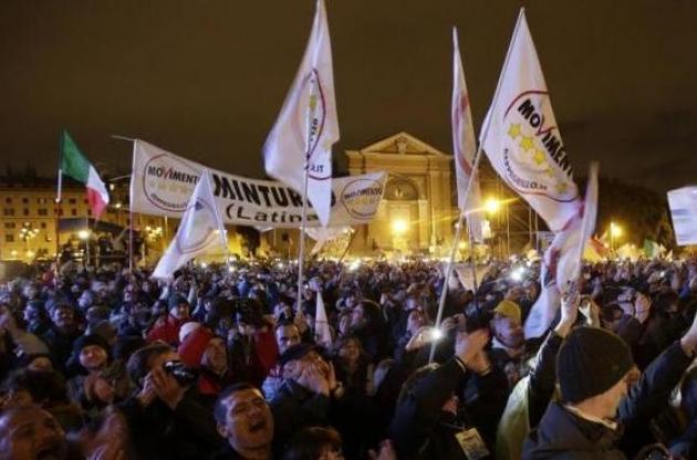 Итальянская забастовка для западных санкций