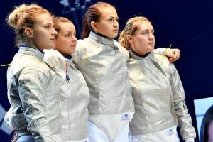 Українські шаблістки вибороли "бронзу" чемпіонату Європи