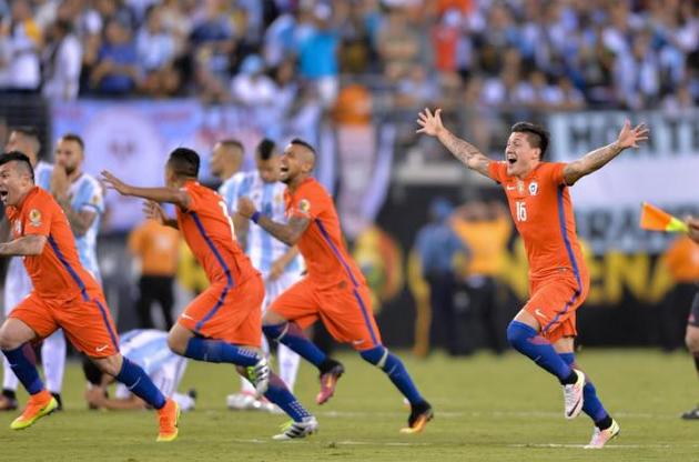 Аргентина второй раз подряд проиграла Чили в финале Кубка Америки