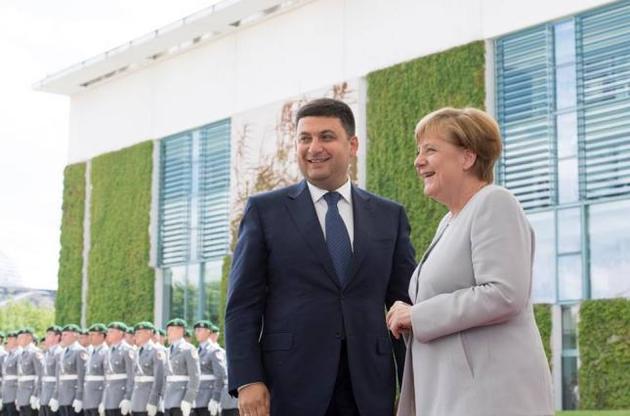 Володимир Гройсман провів переговори з Ангелою Меркель