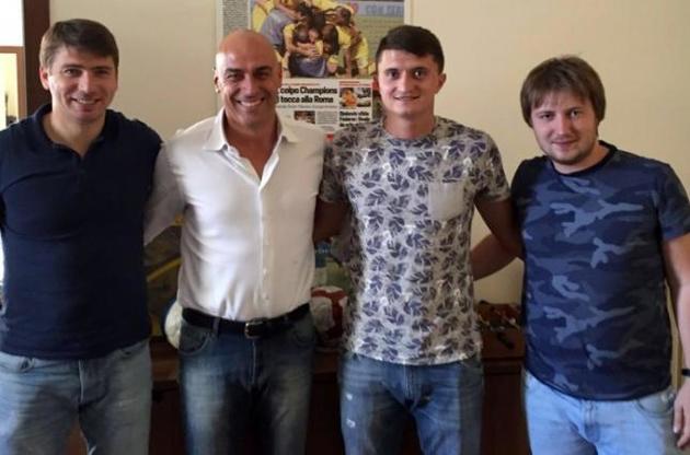 Украинский футболист подписал контракт с итальянским клубом