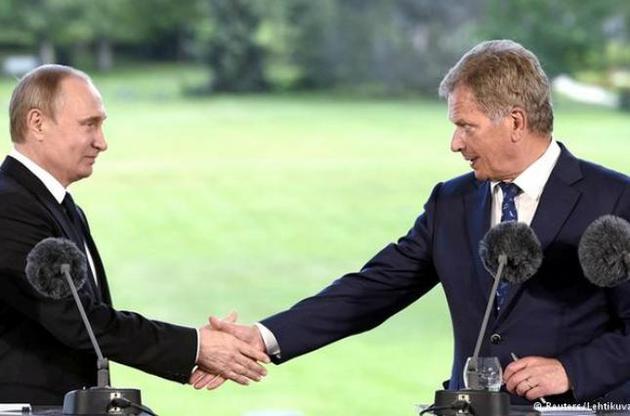 Российский президент пригрозил финскому войсками