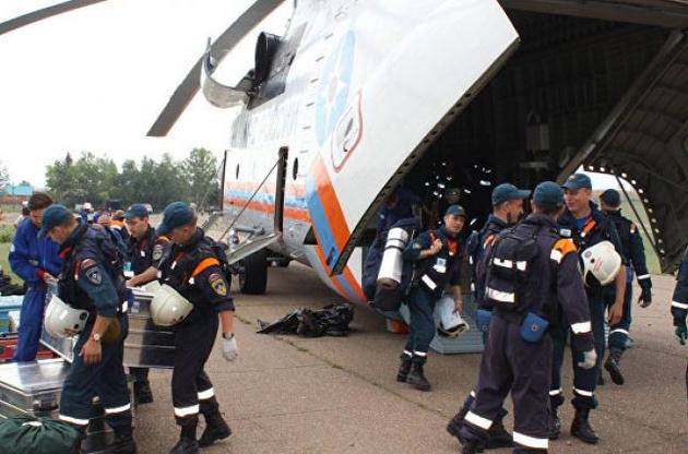 Аварія Іл-76 в Росії: рятувальники знайшли уламки літака, фрагменти тіл і чорний ящик