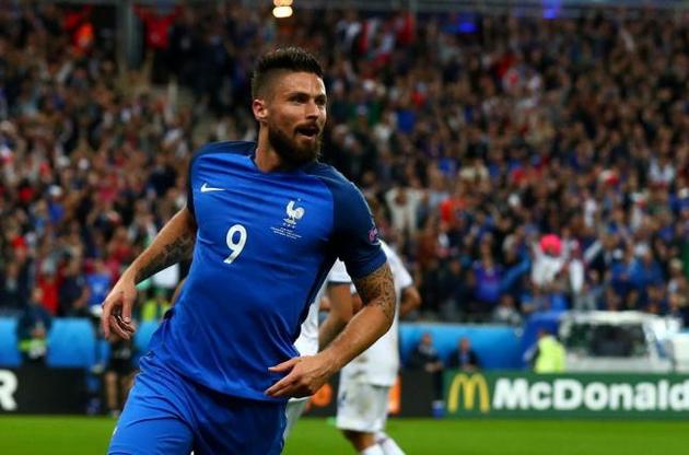 Евро-2016: Франция с крупным счетом выиграла у Исландии