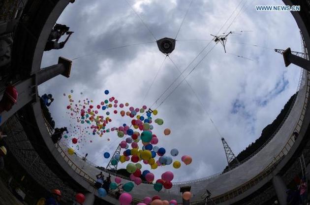 Найбільший радіотелескоп побудували в Китаї