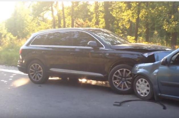 Автомобіль начальника "Укрзалізниці" вилетів на зустрічну смугу