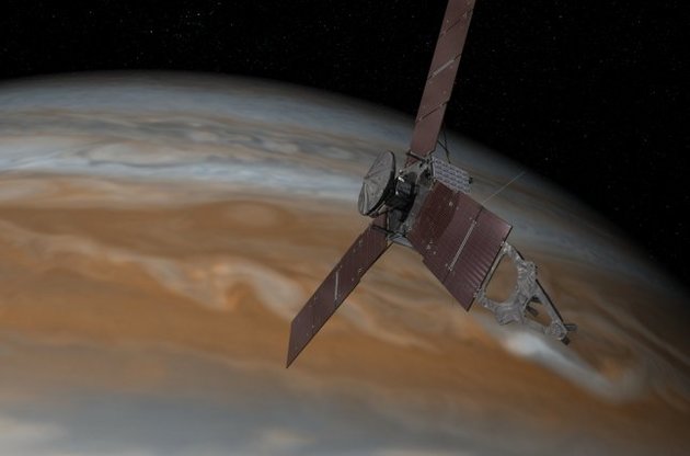 NASA опубликовало первое видео зонда "Юнона"