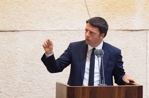 Премьер-министр Ренци отметил преданность Италии в вопросе сохранения санкций против России - Порошенко