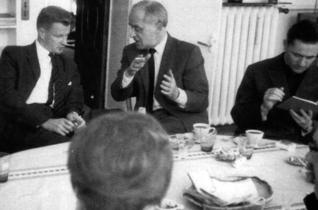 З. Бжезинский, Е. Гедройц. 1963 г