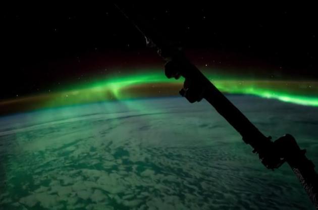 Астронавт NASA опубликовал видео полярного сияния с борта МКС