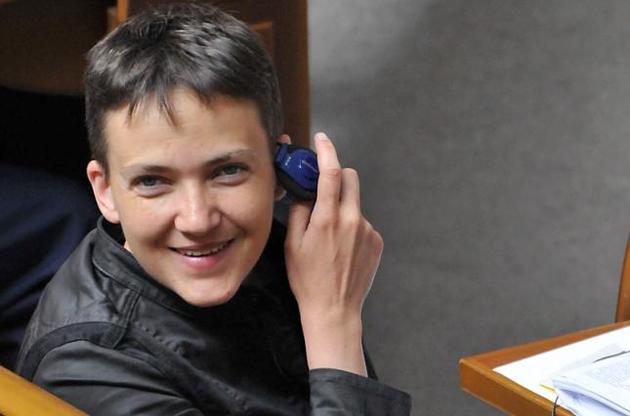 Савченко предложила жене Порошенко и куме Путина вести переговоры с боевиками