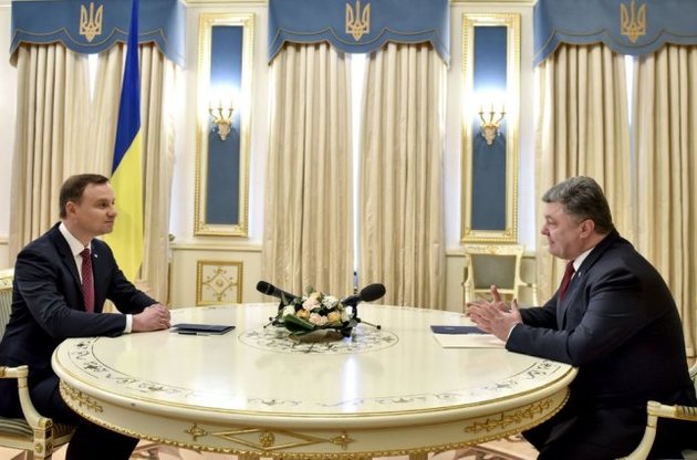 Порошенко і Дуда підпишуть спільну декларацію до Дня незалежності України
