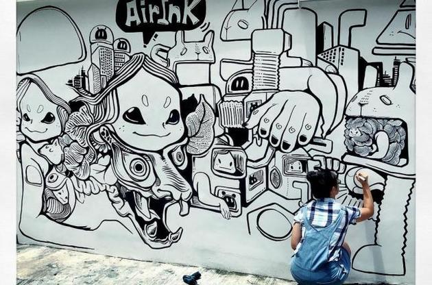 Чорнило вже використовується художниками