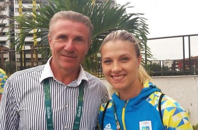 Сергей Бубка и Ольга Харлан