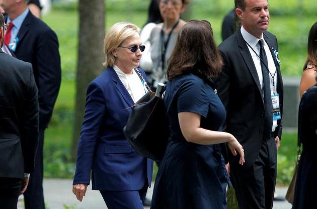 Хілларі Клінтон, ймовірно, отримала тепловий удар