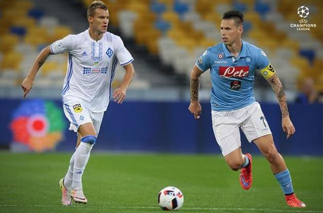 Ярмоленко и компания попытаются обыграть "Наполи"