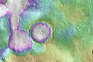Некоторые озера на Марсе оказались моложе предполагаемого возраста
