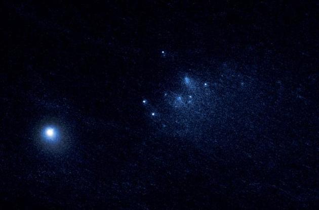 "Хаббл" сделал снимок разорвавшей себя на части кометы