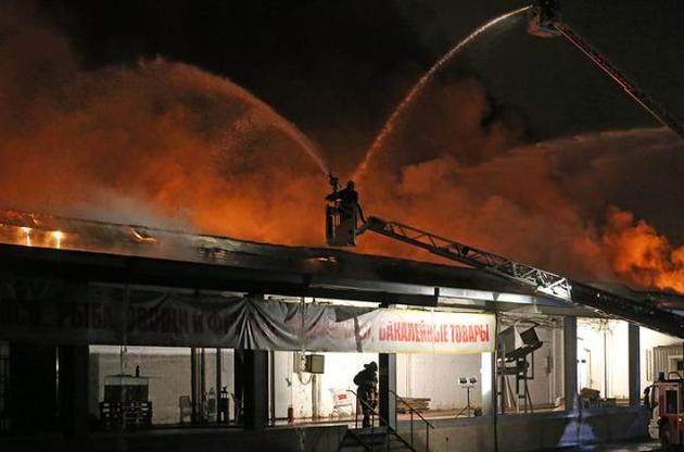 Дах складу впав на співробітників МНС