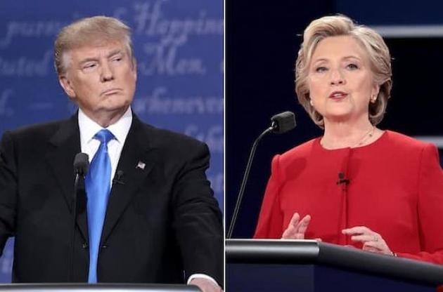 За Клинтон готовы проголосовать более 40% избирателей США