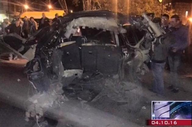 В Тбилиси взорвали автомобиль соратника Саакашвили