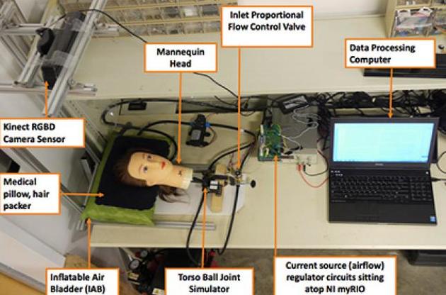 Система дозволить фіксувати голову людини при променевій терапії