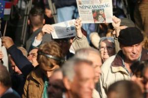 В Будапеште протестовали против ущемления свободы прессы партией Орбана