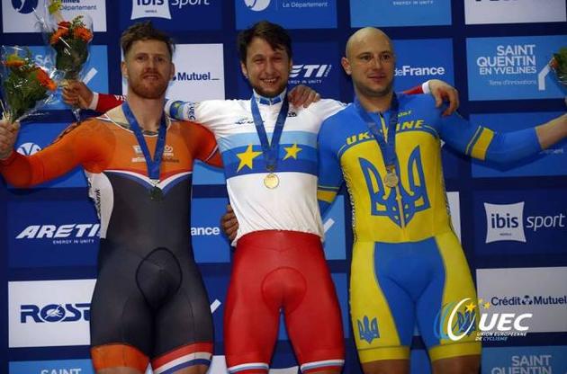 Украина завоевала вторую медаль на чемпионате Европы по велоспорту