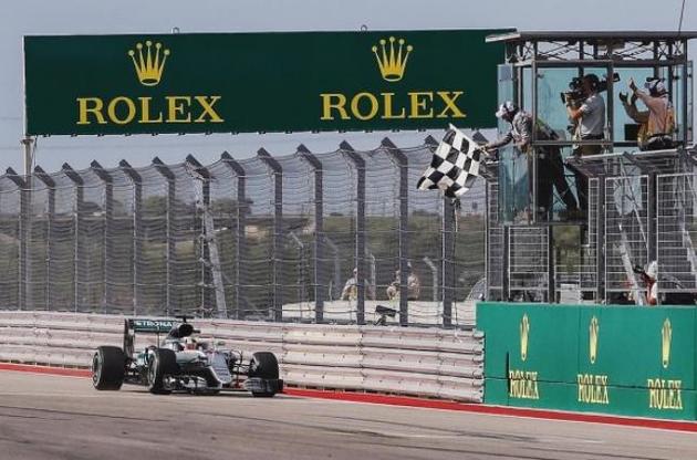 Формула-1: Хэмилтон выиграл Гран-при США