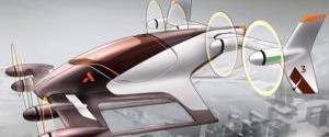 Airbus представил концепт летающего такси
