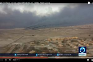 ИГИЛ подожгли нефтяные скважины в Мосуле