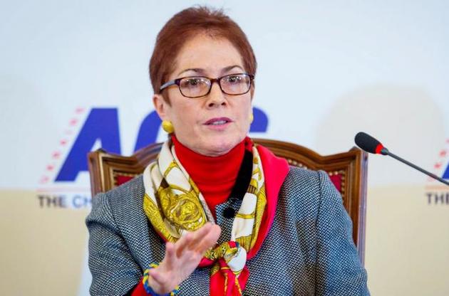Чрезвычайный и Полномочный  Посол США в Украине  Мари Йованович: "Система электронных деклараций об активах является началом, а не завершением процесса выявления и прекращения коррупционной деятельности"