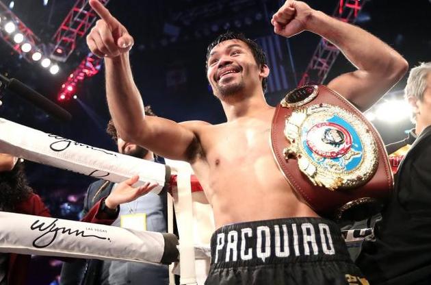 У Пак'яо знову є пояс чемпіона