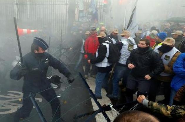 В Бельгии подрались военные и полиция