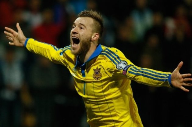 Ярмоленко забив за збірну вже 29 голів