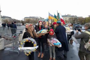 В Париже почтили память жертв Голодомора