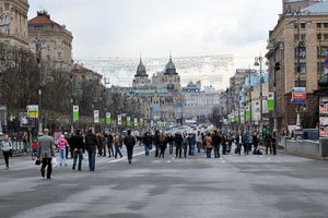 Полиция утром в понедельник перекроет движение транспорта на Крещатике