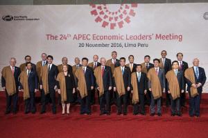 Лидеры стран АТЭС призвали бороться "со всеми формами протекционизма"