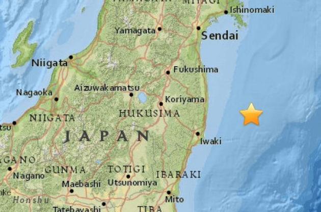 В Японии произошло  землетрясение магнитудой 7,3