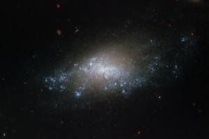 "Хаббл" сделал снимок спиральной галактики из созвездия Льва