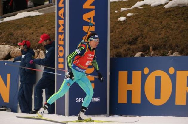 Украинки покорили первый подиум сезона