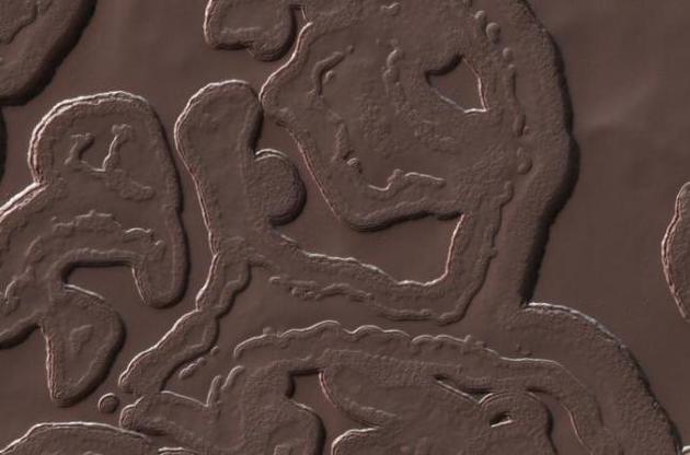 Полярна шапка на Марсі складається з сухого льоду