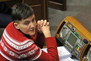 Партія "Батьківщина" відхрестилася від дій Надії Савченко
